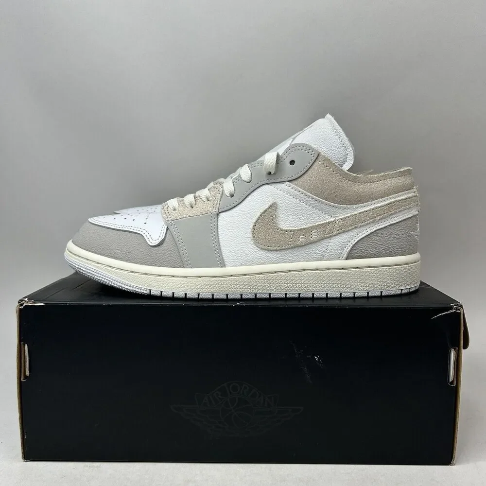 Nike Shoes Air Jordan 1 Low SE Craft Inside Out “Tech Grey” 2024
